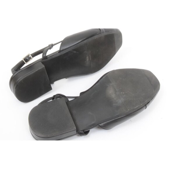 Torrid Cap Toe Slingback Flat 8.5 Extra Wide Width Whimsigoth Vegan Leather - Picture 8 of 9